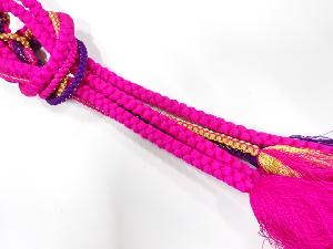 正絹　手組帯締め